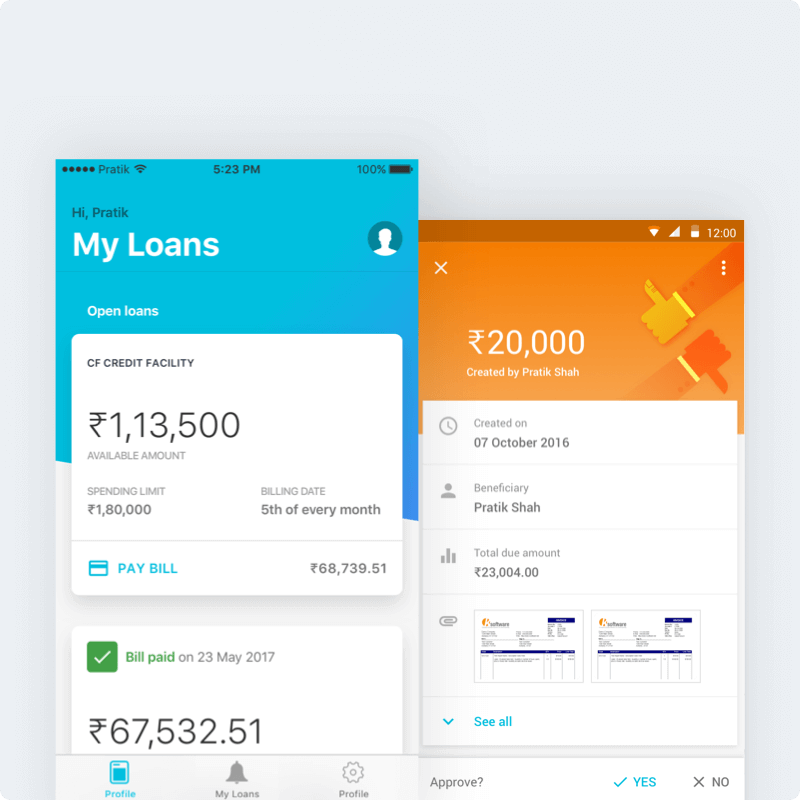 Capital Float Borrower App