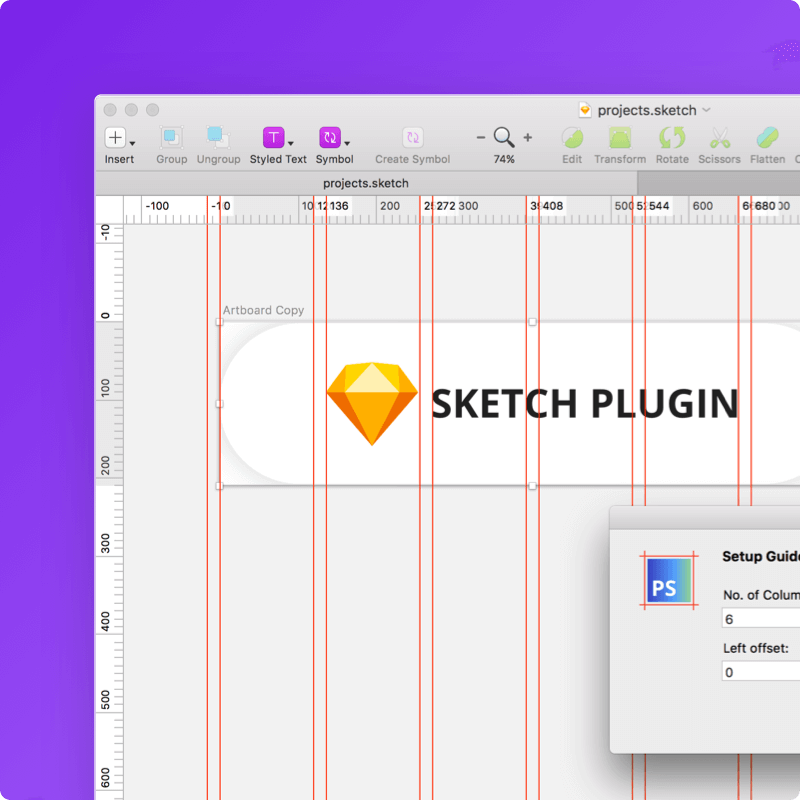 Guides - Sketch plugin